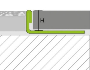 h2o Proline-Systems Prowink WEG WEB L csempeprofil