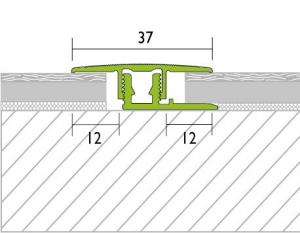 h2o Proline-Systems ProvarioClip klikk rögzítés átmeneti profil 7-18mm
