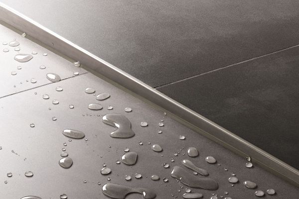 SCH Showerprofile SPSB 100 EB /160 lejtéstakaró profil Vtg: 10mm, H: 160 cm