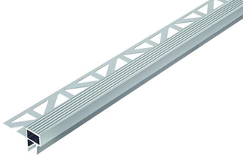 Dural SQSAE LED 110/250 SQUARESTEP-LED LÉPCSŐ profil, aluminium MATT EZÜST eloxált, H: 11,0mm, L:250cm