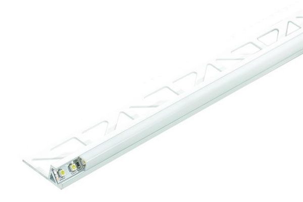 Dural SQLAC LED 1130 SQUARELINE-LED profil, aluminium porszórt FEHÉR, H: 11,0mm, L:250cm
