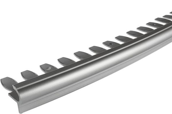 Dural FSTAE 110 LÉPCSŐ profil, aluminium matt EZÜST eloxált, H: 11,0mm, L:250cm