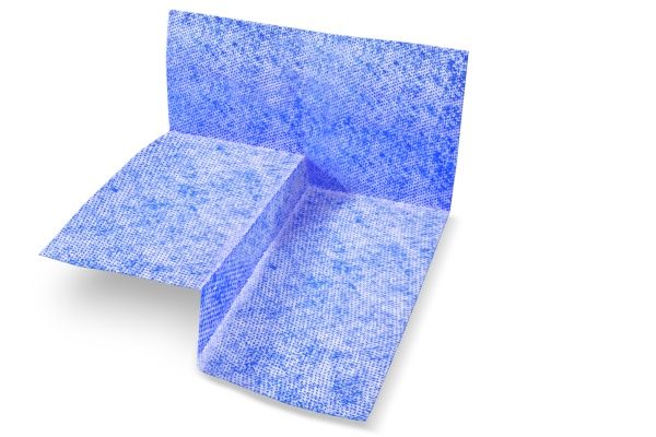 OPT Aquaseal Blau 3D PE préselt sarok BAL 20mm