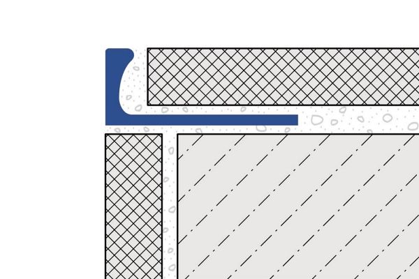 DUR DSAC630 L-proﬁl alu FEHÉR RAL9030 porszórt, H: 6mm, L: 250cm